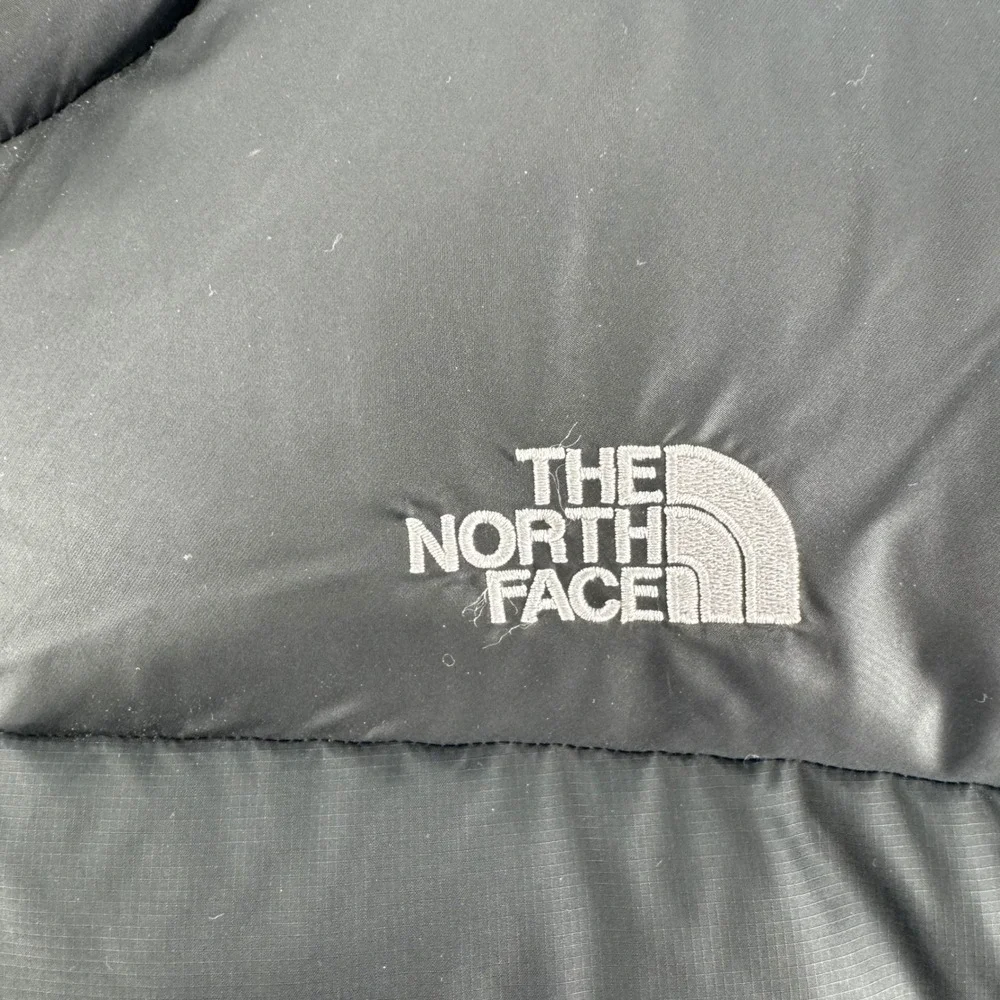 The North Face 700 Down Puffer Vest Mens XXL Black Atlas Nuptse Style Full Zip